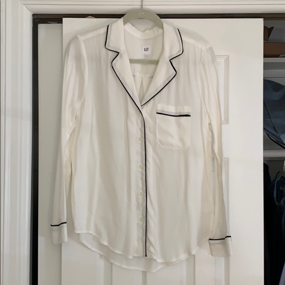 Gap PJ style blouse